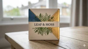 Durable ceramic designer coasters with artistic prints, a perfect affordable home accessory under £20.